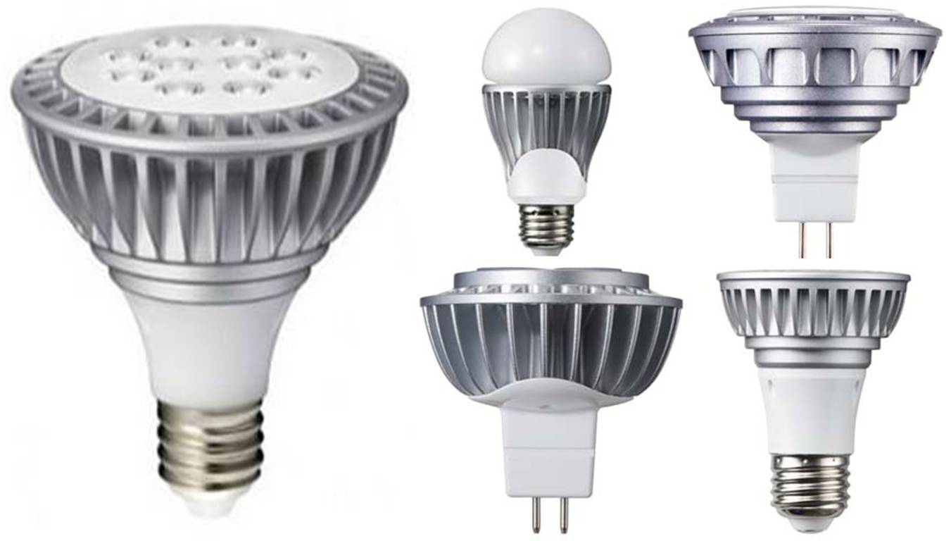 Lâmpadas de LED residencial de diferentes marcas ShopFácil