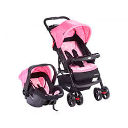 Carrinho de bebê - Carrinho de bebê com bebê conforto Carrinho de bebê - Carrinho de bebê com bebê conforto
