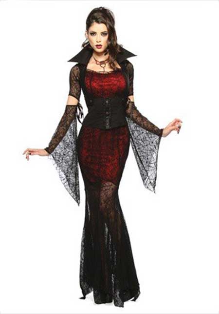 Fantasia de Vampira de Luxo