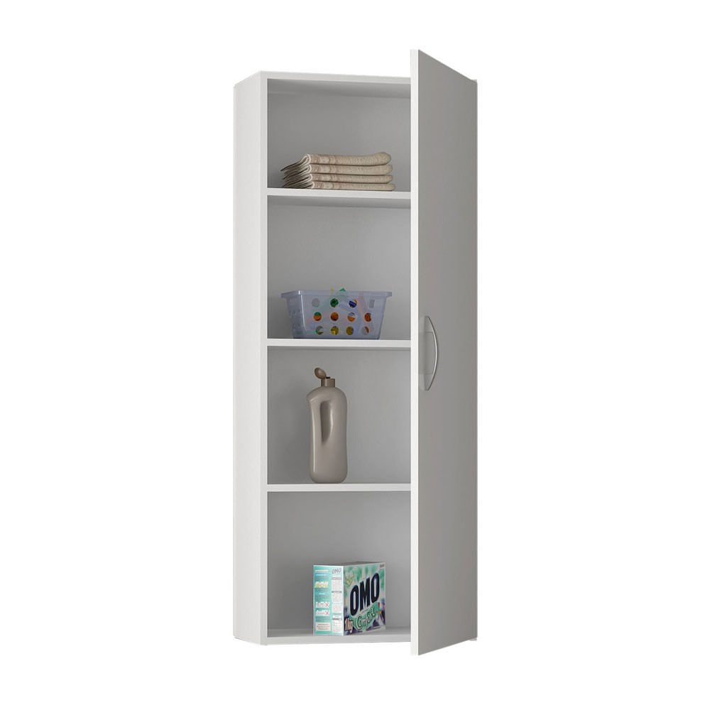 Armário Aéreo Slim Branco Politorno Comprar no ShopFácil uma empresa Bradesco Armario Aereo ~ Armário Aéreo Slim Branco Politorno Comprar no ShopFácil uma empresa Bradesco