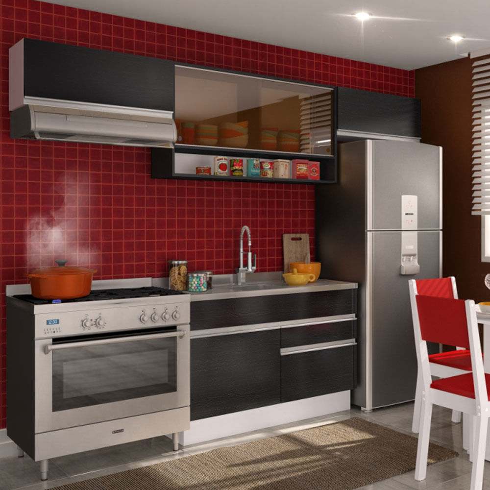 Armario De Cozinha Branco Com Vermelho Top Cozinha Planejada Armario De Cozinha Branco Com Vermelho Top Cozinha Planejada