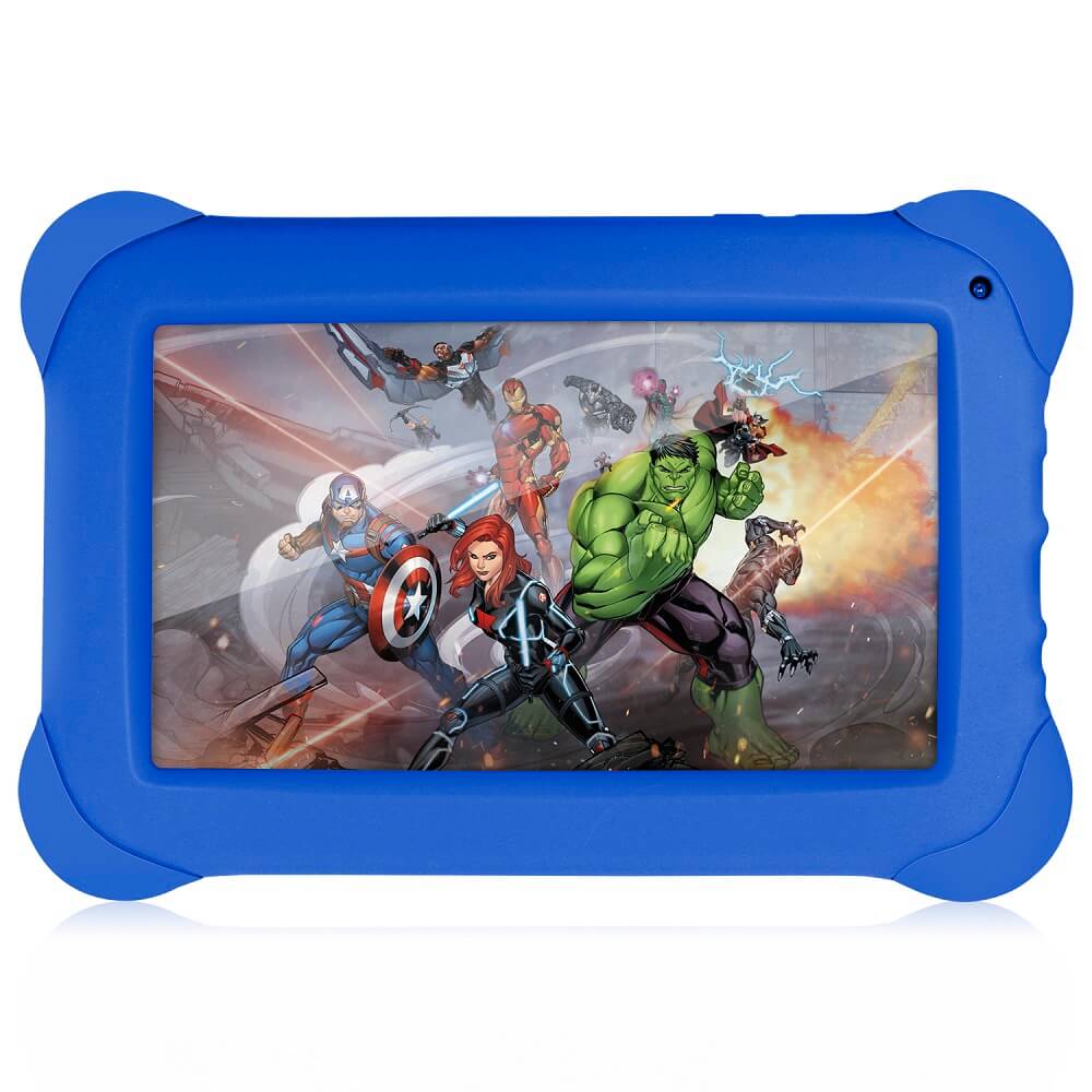 Tablet Infantil - Tablet Disney Vingadores NB240 - Multilaser Tablet Infantil - Tablet Infantil dos Vingadores