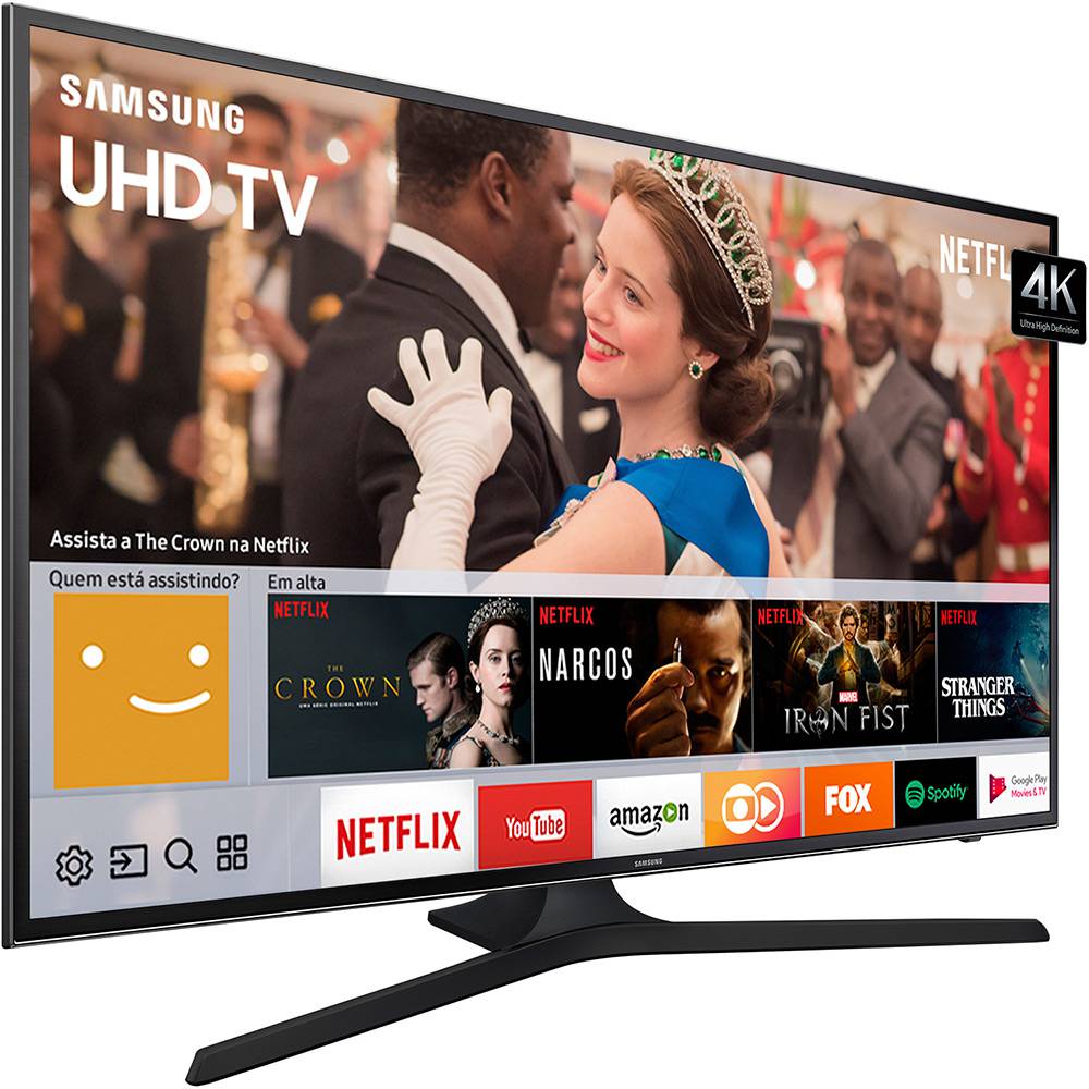 Smart Tv Led Uhd 4k Samsung 50 Un50mu6100gxzd Preto Compre No Shopfacil Com
