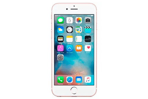 iPhone 6s Rosa - Design elegante e ótimas funcionalidades iPhone 6s Rosa - Frente
