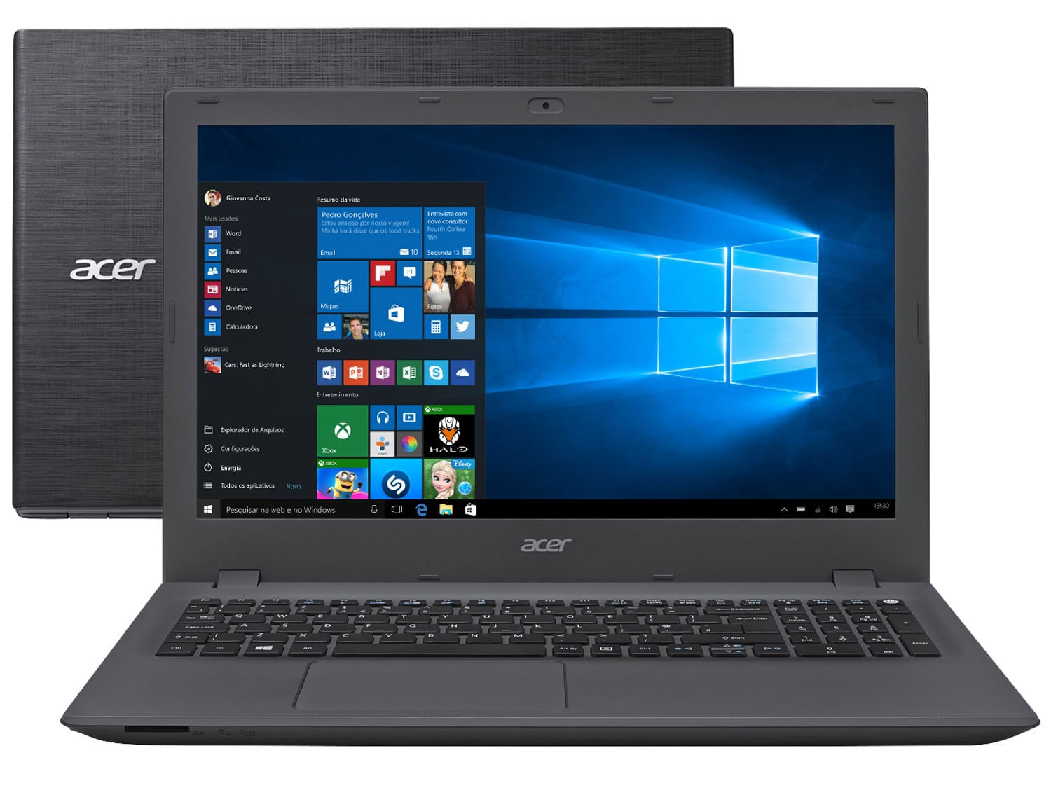 Notebook Acer com preços promocionais