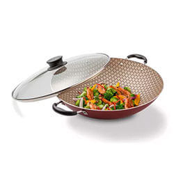 PANELAS TRAMONTINA PARIS: PANELA WOK Panela Wok em Alumínio Tramontina