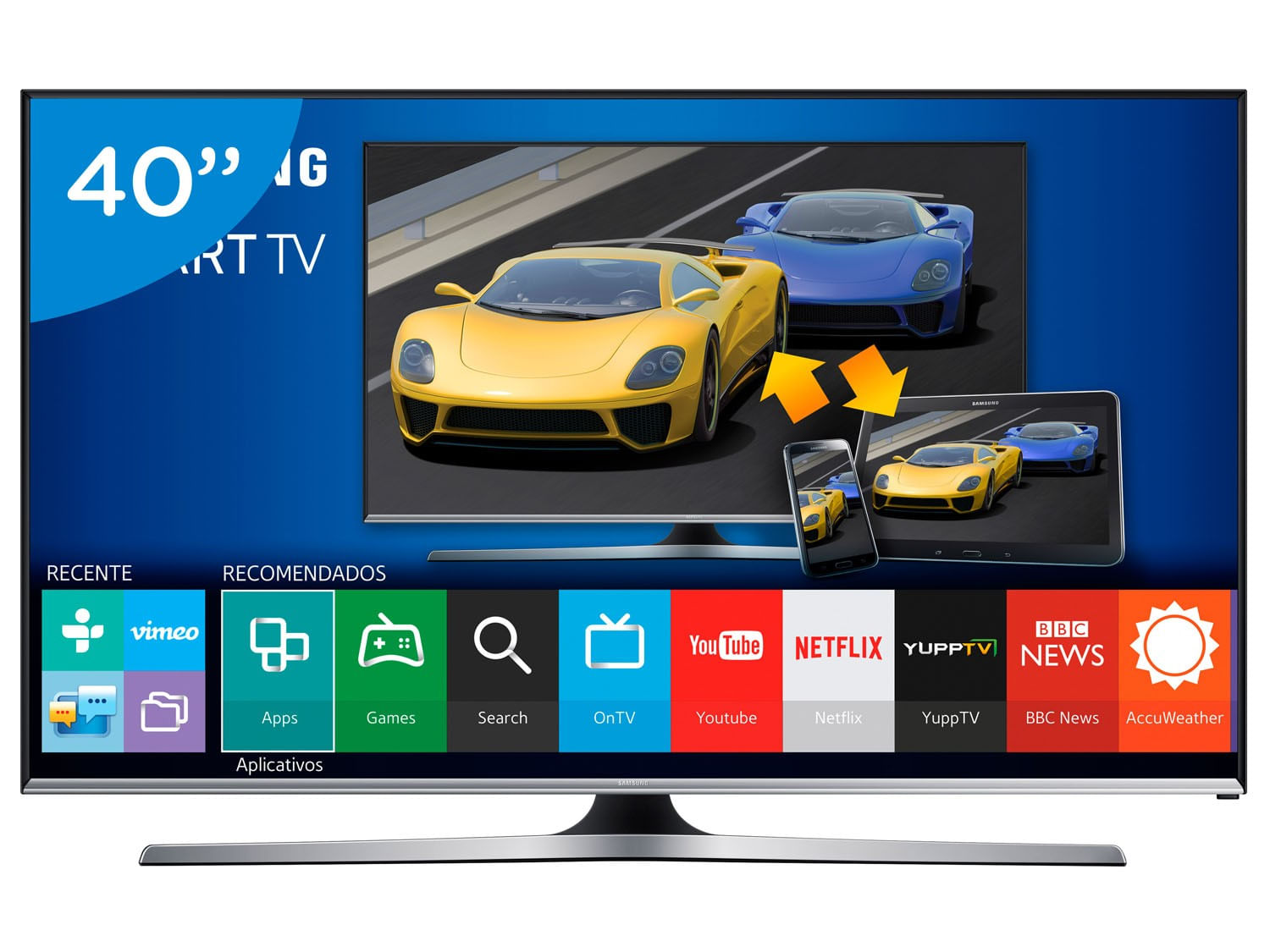 Smart TV 40 polegadas em promoção