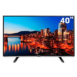TV Smart 40 Polegadas - entrada USB TV 40 Polegadas - TV Smart 40 Polegadas