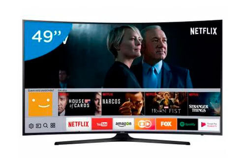 TV 49 Polegadas - Smart TV 49 TV 49 Polegadas - Smart TV LED 49' Samsung