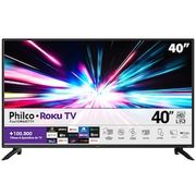 Smart TV LED 40" Full HD Philco PTV40G65RCH Roku TV com Dolby Audio, Mídia Cast e Processador Quad-core