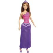 Barbie Fantasias Princesas Basicas - Rosa - Morena MATTEL