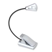 Luminária compacta com Haste flexível e luz LED para leitura