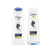 Shampoo e Condicionador Dove Nutritive Solutions - Reconstrução Completa 400ml Cada
