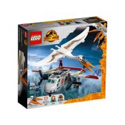 LEGO Jurassic World Dominion Emboscada de Avião - ao Quetzalcoatlus 306 Peças 76947