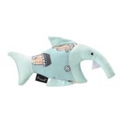 Brinquedo De Pelúcia Para Gatos Buddy Shark Azul Mimo - PP245 PP245