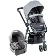 Carrinho de Bebê Safety 1st Travel System Mobi NV - Grey Denim Black