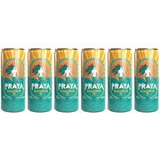 Kit Cerveja Praya Puro Malte Lager Lata - 350ml Cada 6 Unidades