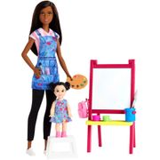 Boneca Barbie Mattel Careers Professora de Artes DHB63/GJM30 - 32 cm