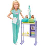Boneca Barbie Mattel Profissões - Barbie Pediatra