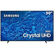 Smart TV 50" Crystal UHD 4K Samsung 50BU8000, Painel Dynamic Crystal Color, Design slim, Tela sem limites, Alexa built in, Controle Remoto Único