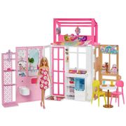 Playset Barbie Estate Casa Glam Mattel - 17 Peças