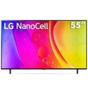 Smart TV 55" LG 4K NanoCell 55NANO80 HDMI 2.0, Nvidia GEFORCE NOW, ThinQ AI, Smart Magic, Google, Alexa