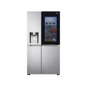Geladeira/Refrigerador LG Frost Free Smart Side by - Side Aço Escovado 598L com Dispenser de Água 110 Volts