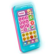 Telefone Emojis Fisher-Price Irmã Cachorrinho Aprender e Brincar FHJ20