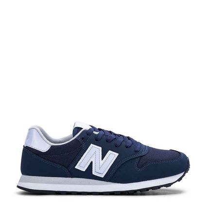 new balance 500 azul e vermelho