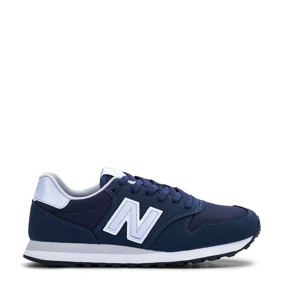 new balance 500 branco e azul