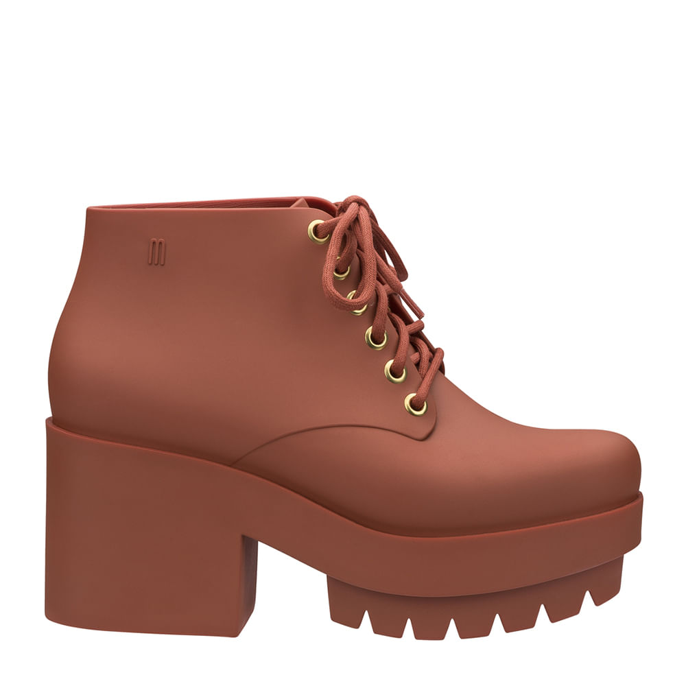 botinha melissa marrom