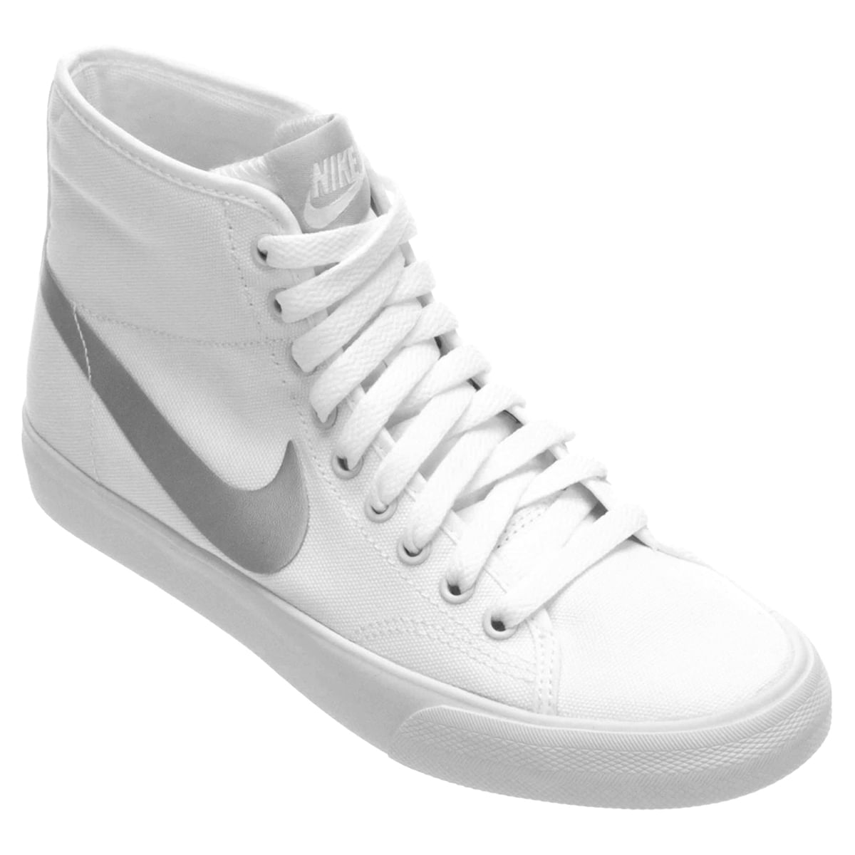 tenis nike cano longo branco