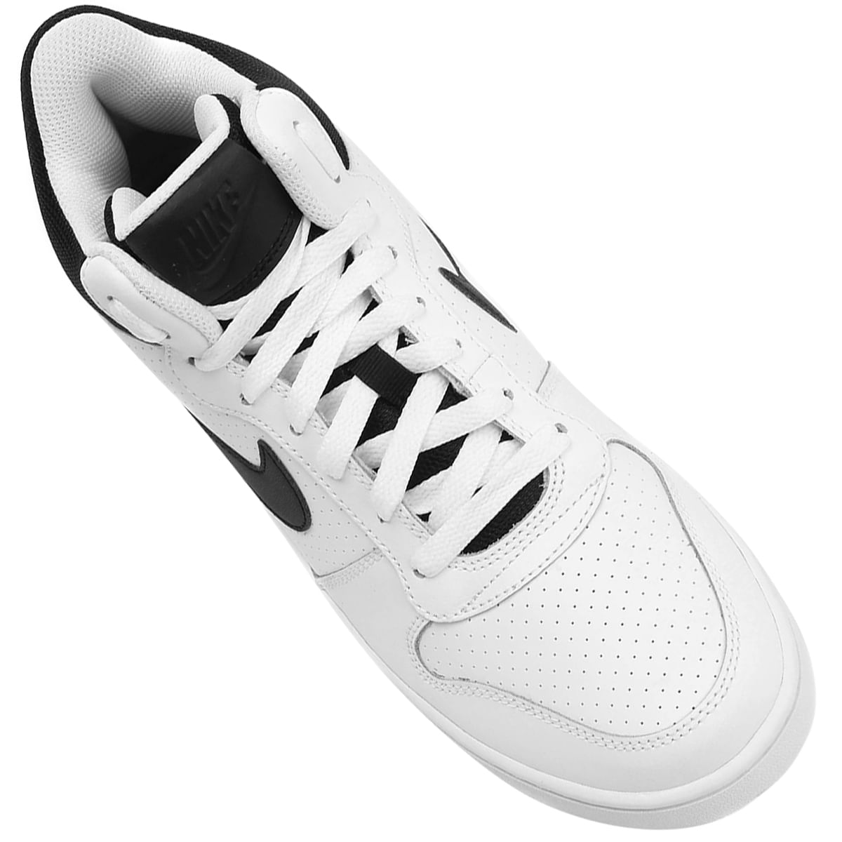 tênis couro cano alto nike recreation mid