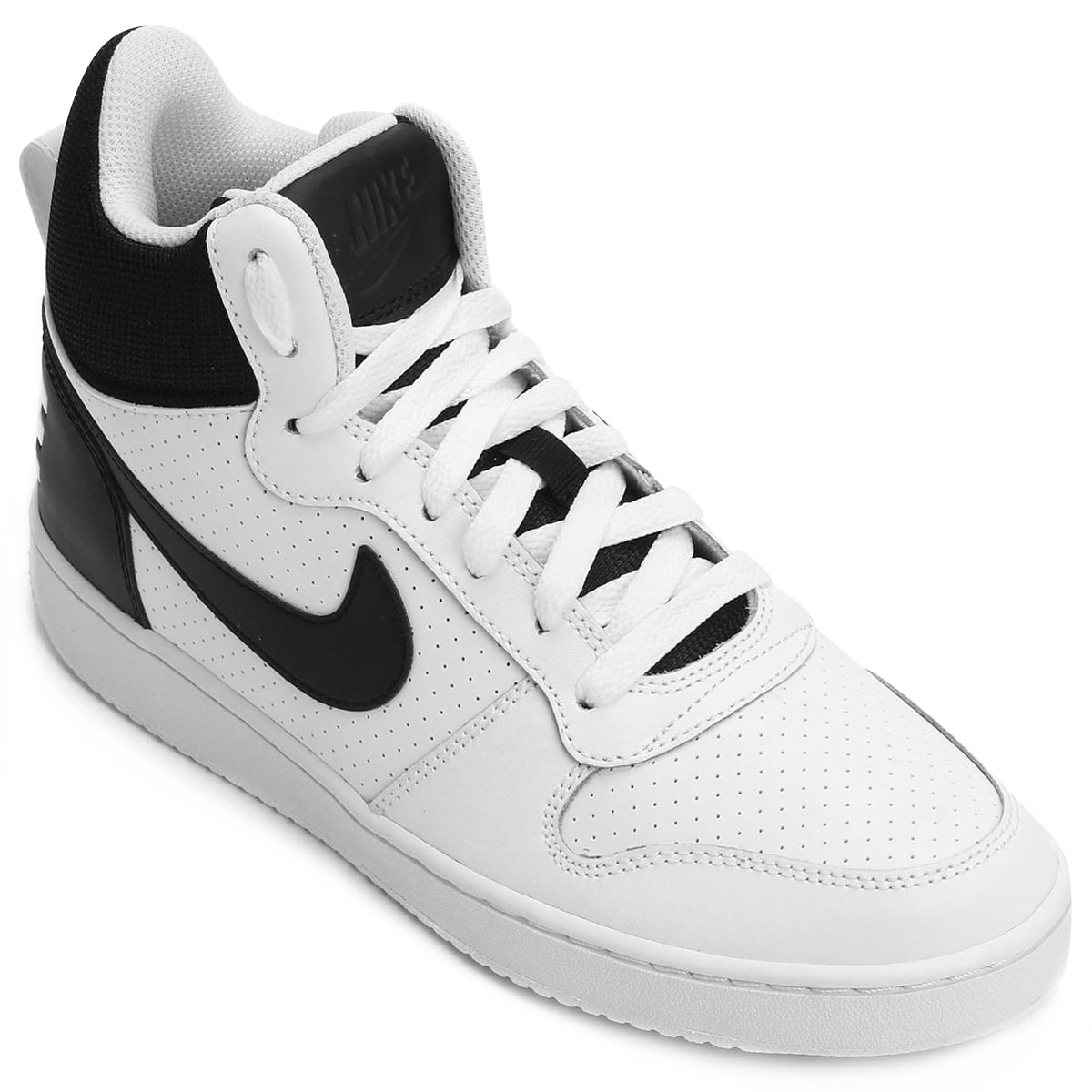 tenis branco cano alto masculino nike