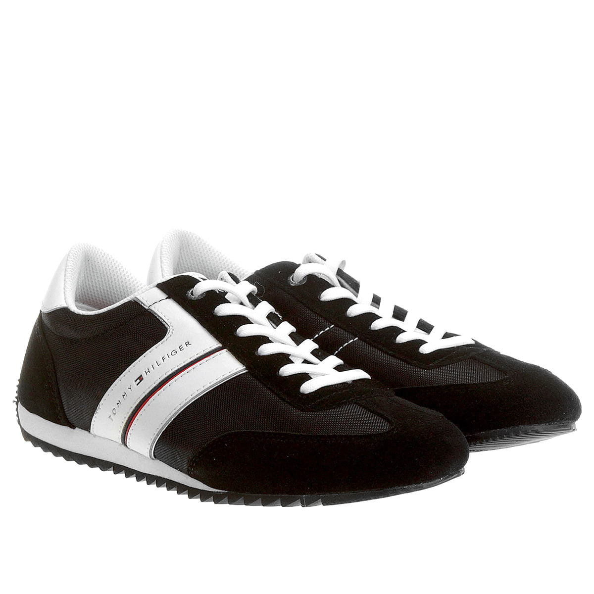 sapatenis tommy hilfiger masculino preto