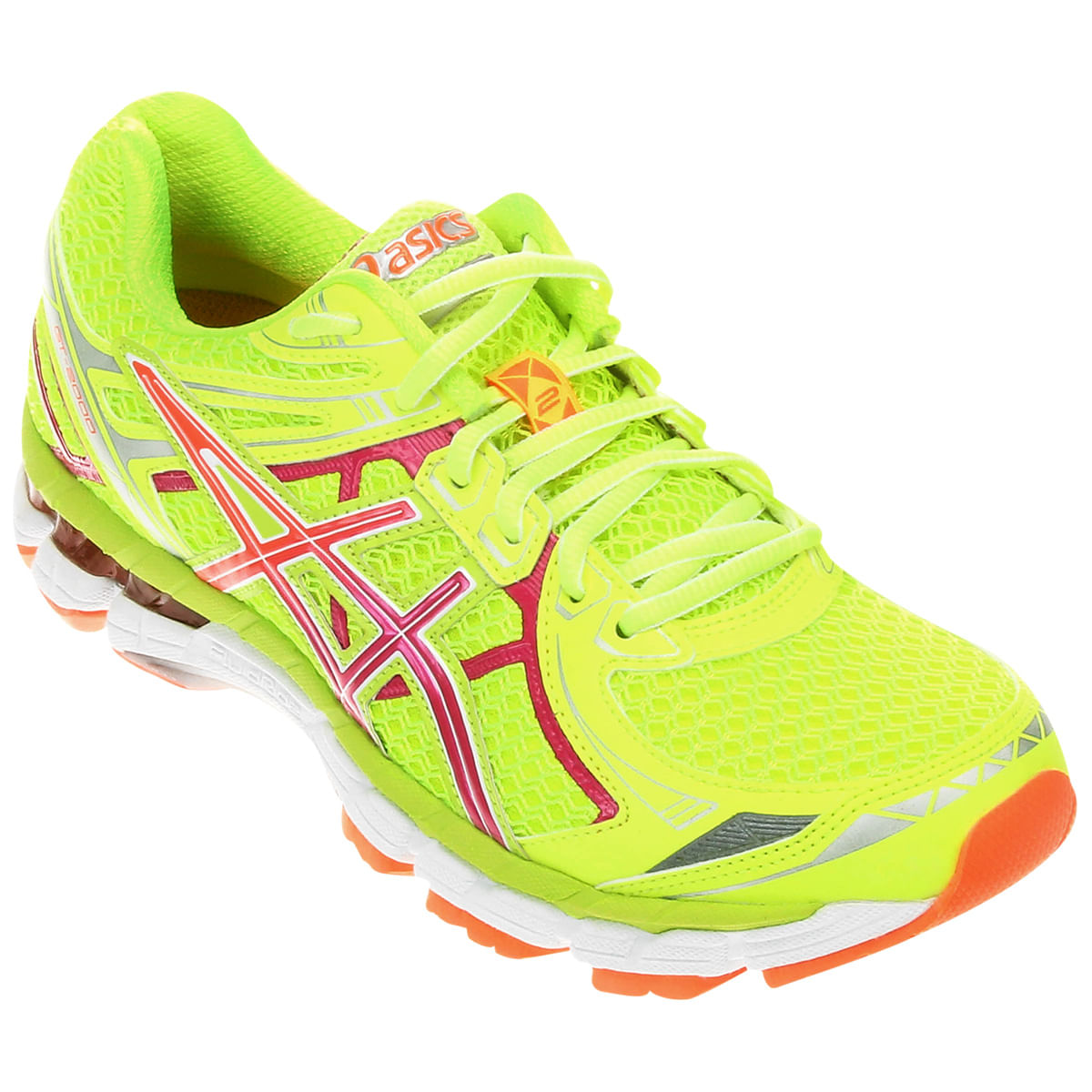 tenis asics verde limao