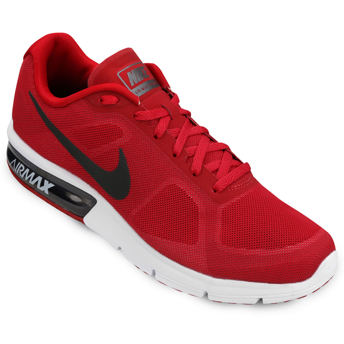 air max sequent 3 vermelho