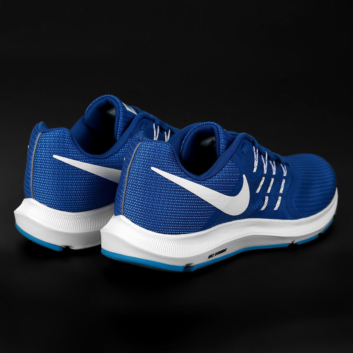 nike running masculino azul