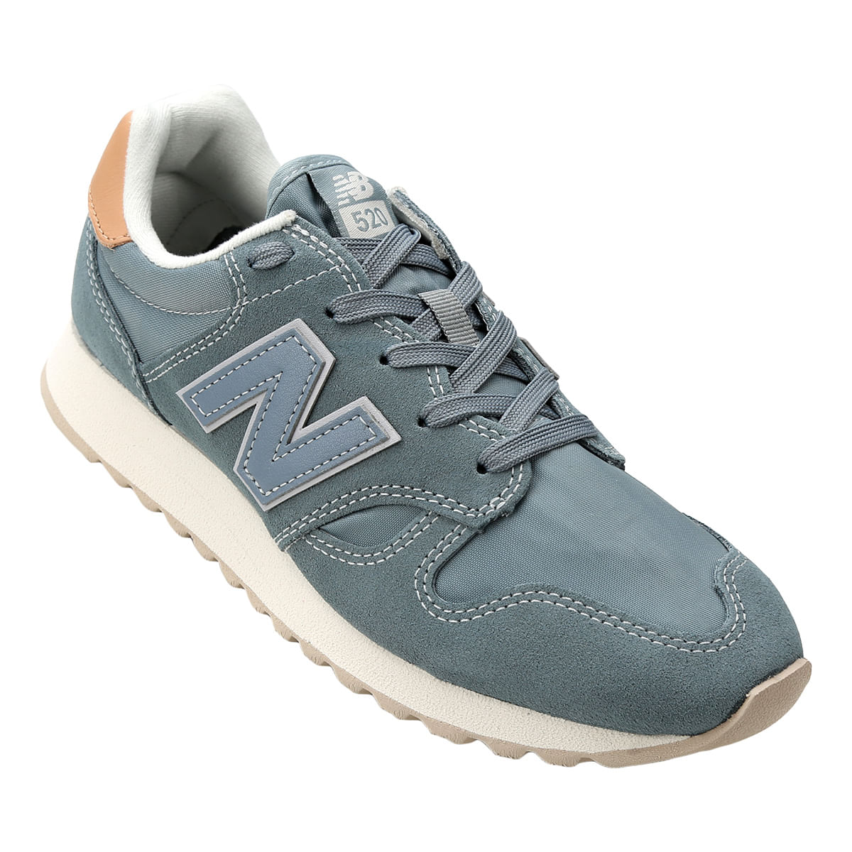 new balance 520 feminino cinza