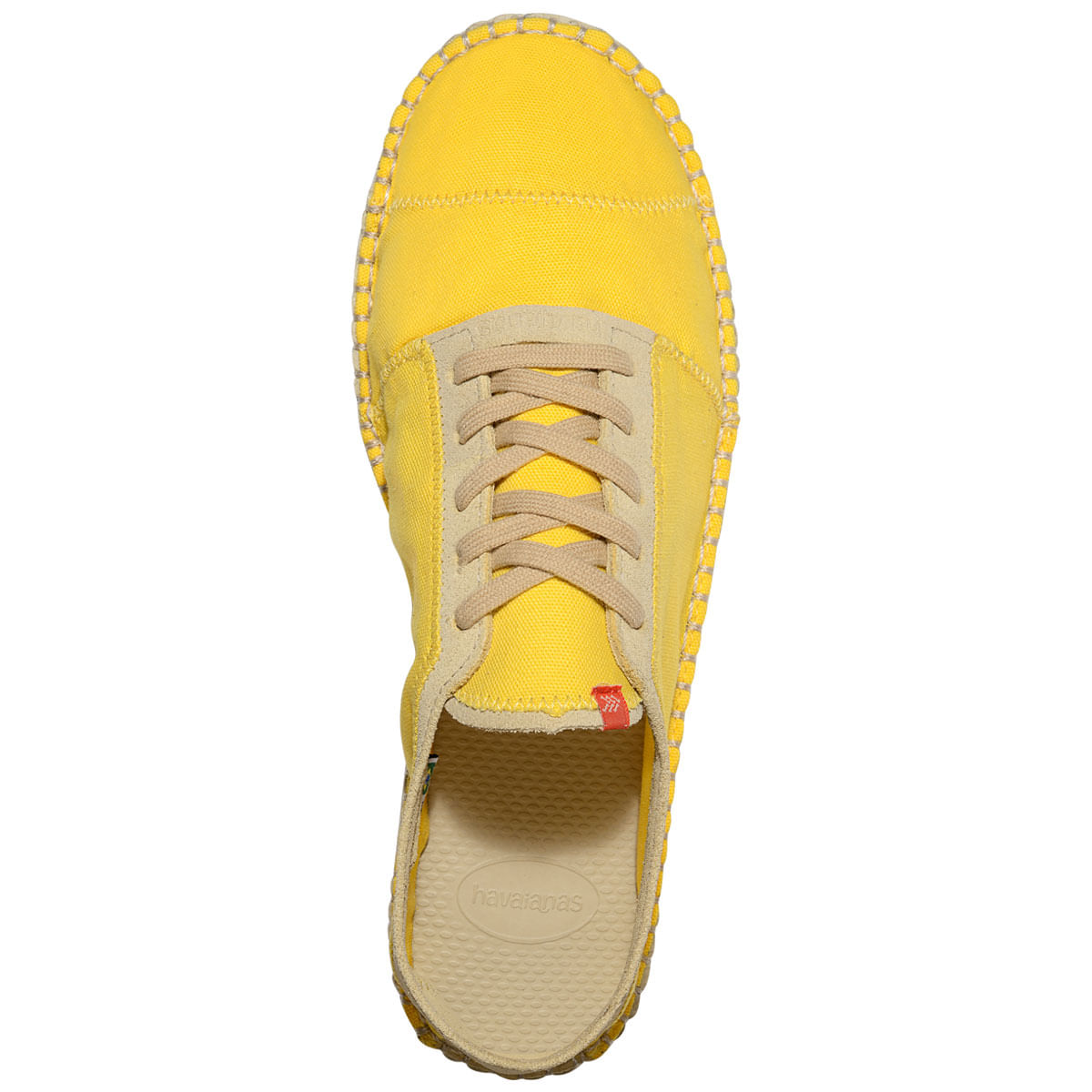 alpargata havaianas amarela