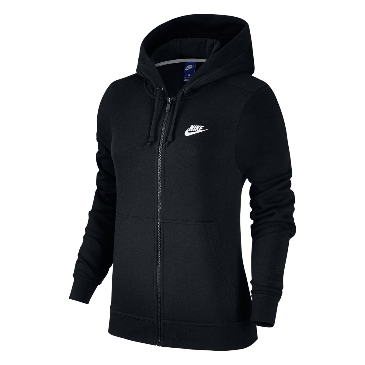 jaqueta nike hoodie fz flc feminina