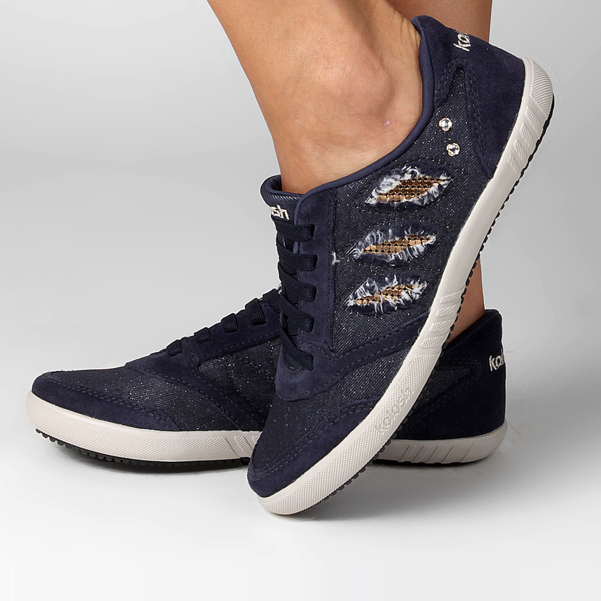 tenis kolosh feminino jeans