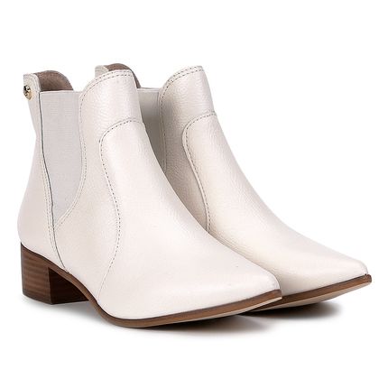 bota couro jorge bischoff bico fino feminina