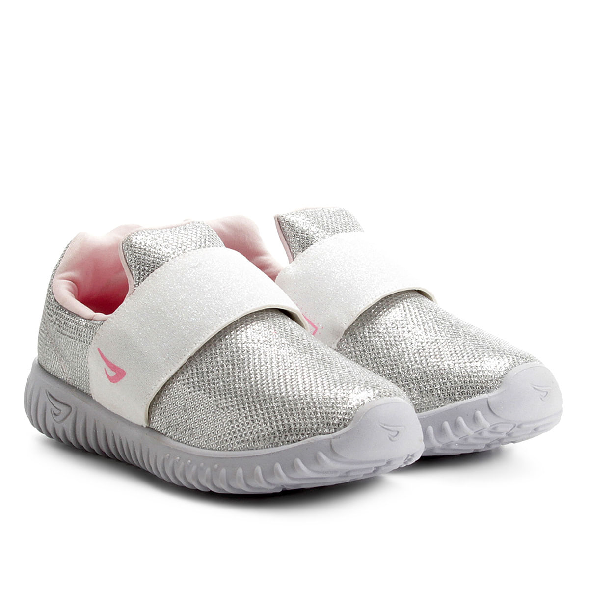 tênis infantil ortopé letra led feminino