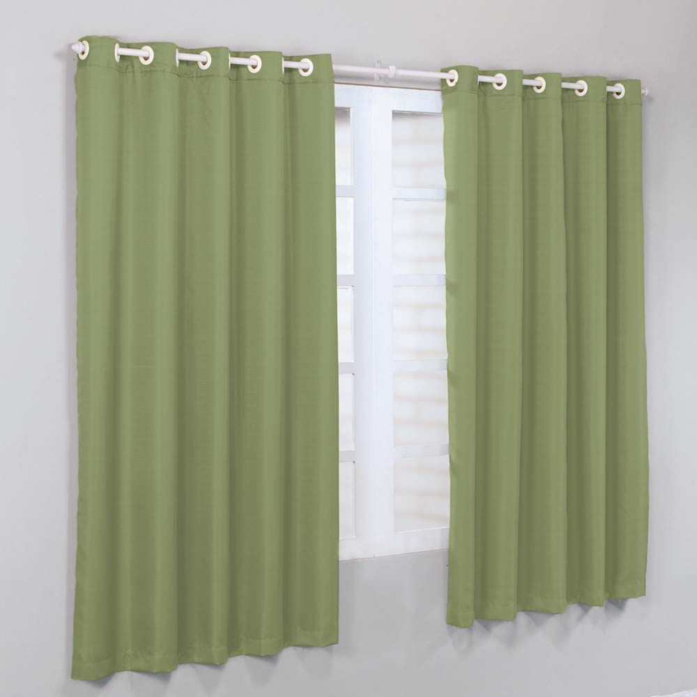 Cortina Para Sala E Quarto Bella Janela Oxford Verde 200 X 180 Cm Cortina Para Sala E Quarto Bella Janela Oxford Verde 200 X 180 Cm