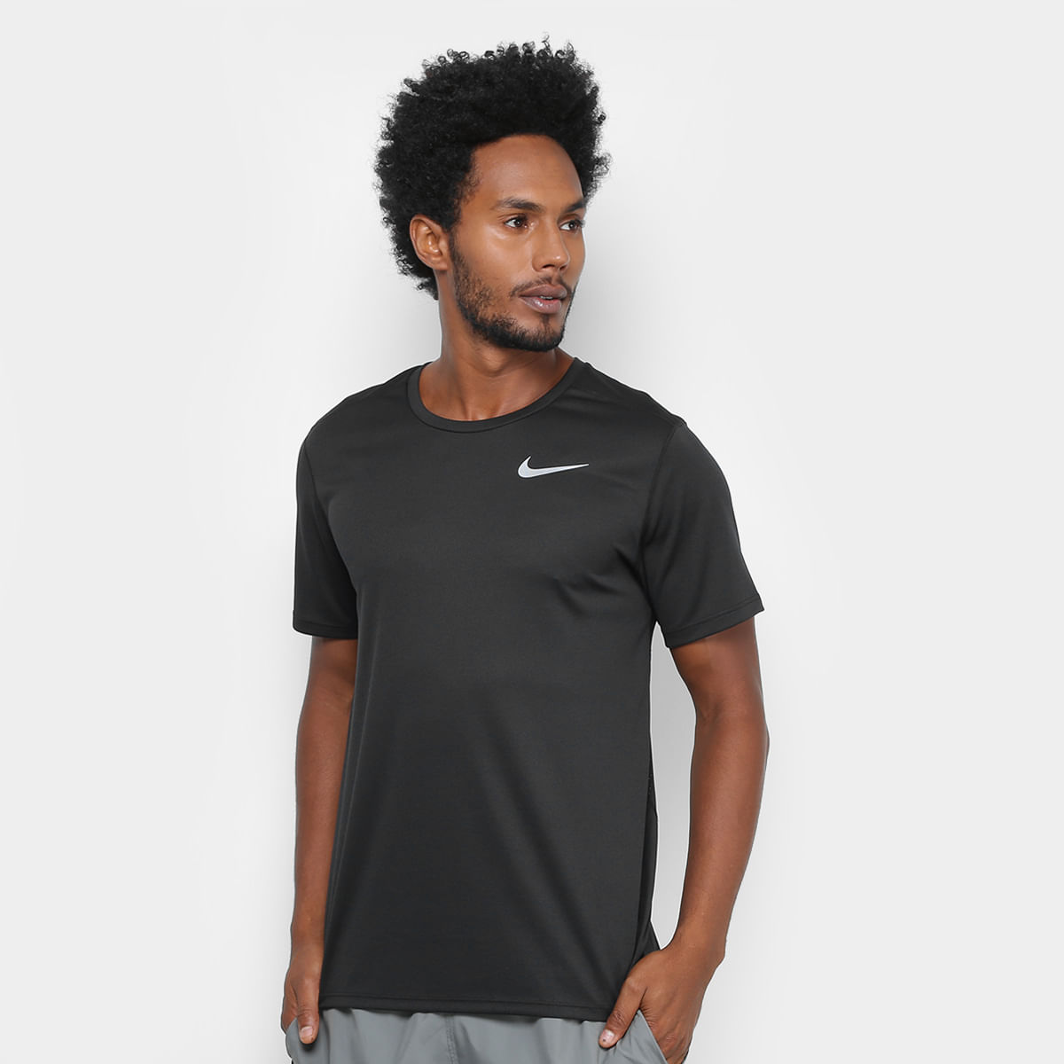 camiseta nike run top ss