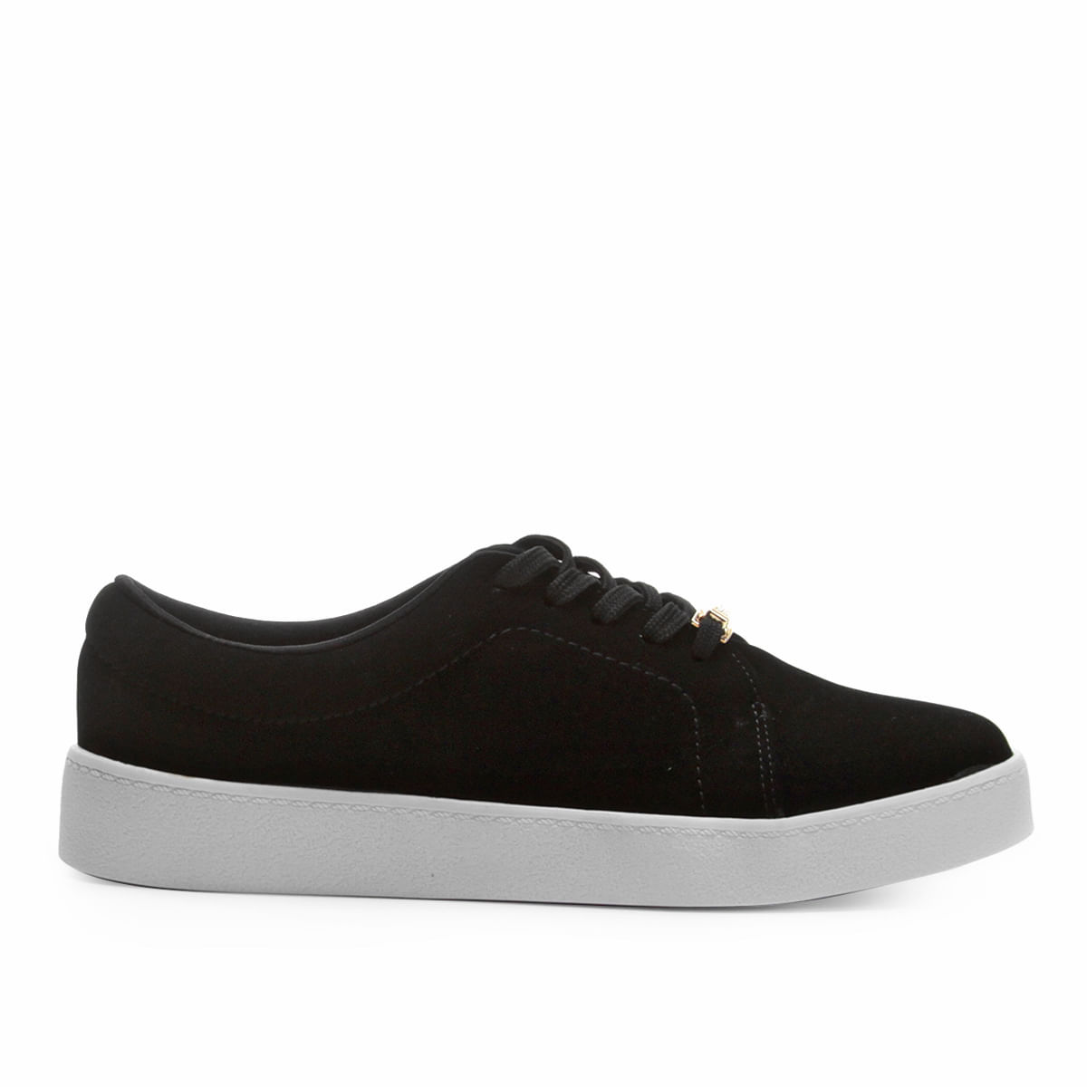 tenis preto basico feminino