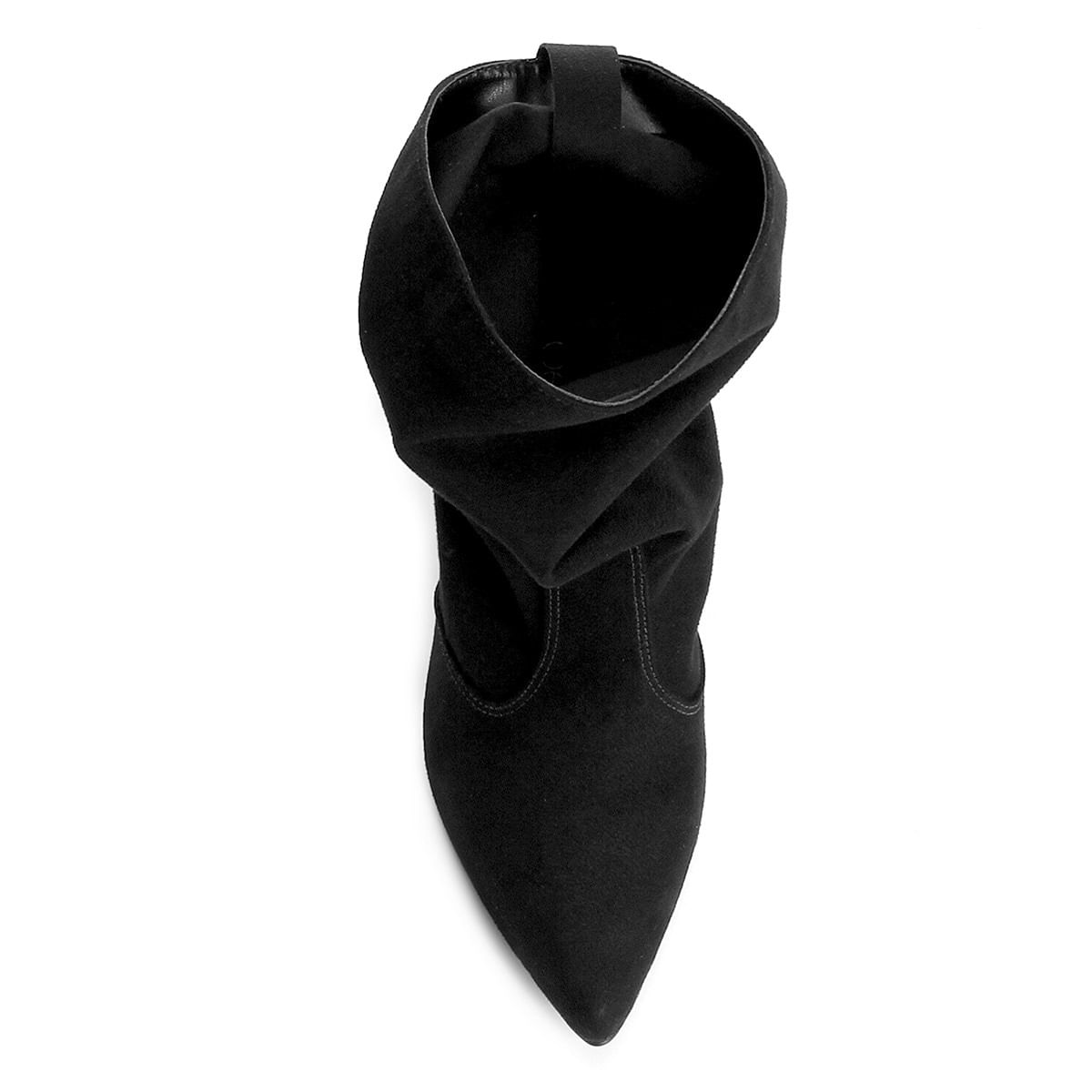 bota slouch salto baixo