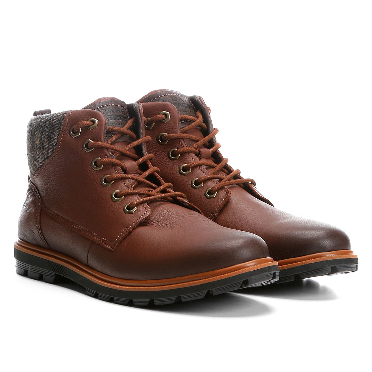 bota de couro masculina kildare