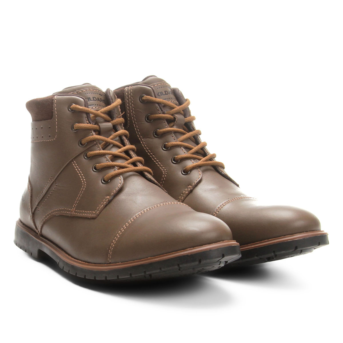 bota couro cano curto kildare filey